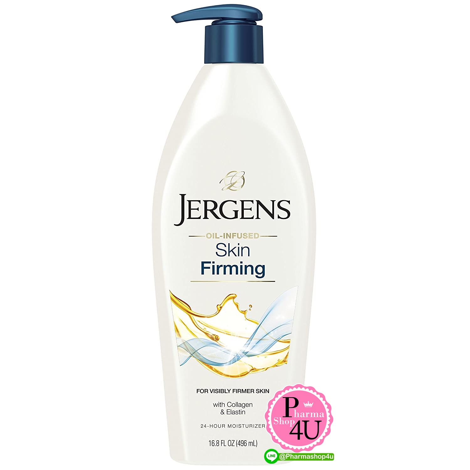 Jergens Skin Firming Toning Moisturiser 496mL เจอร์เก้น สกิน เฟิร์มมิ่ง โลชั่น 496มล.