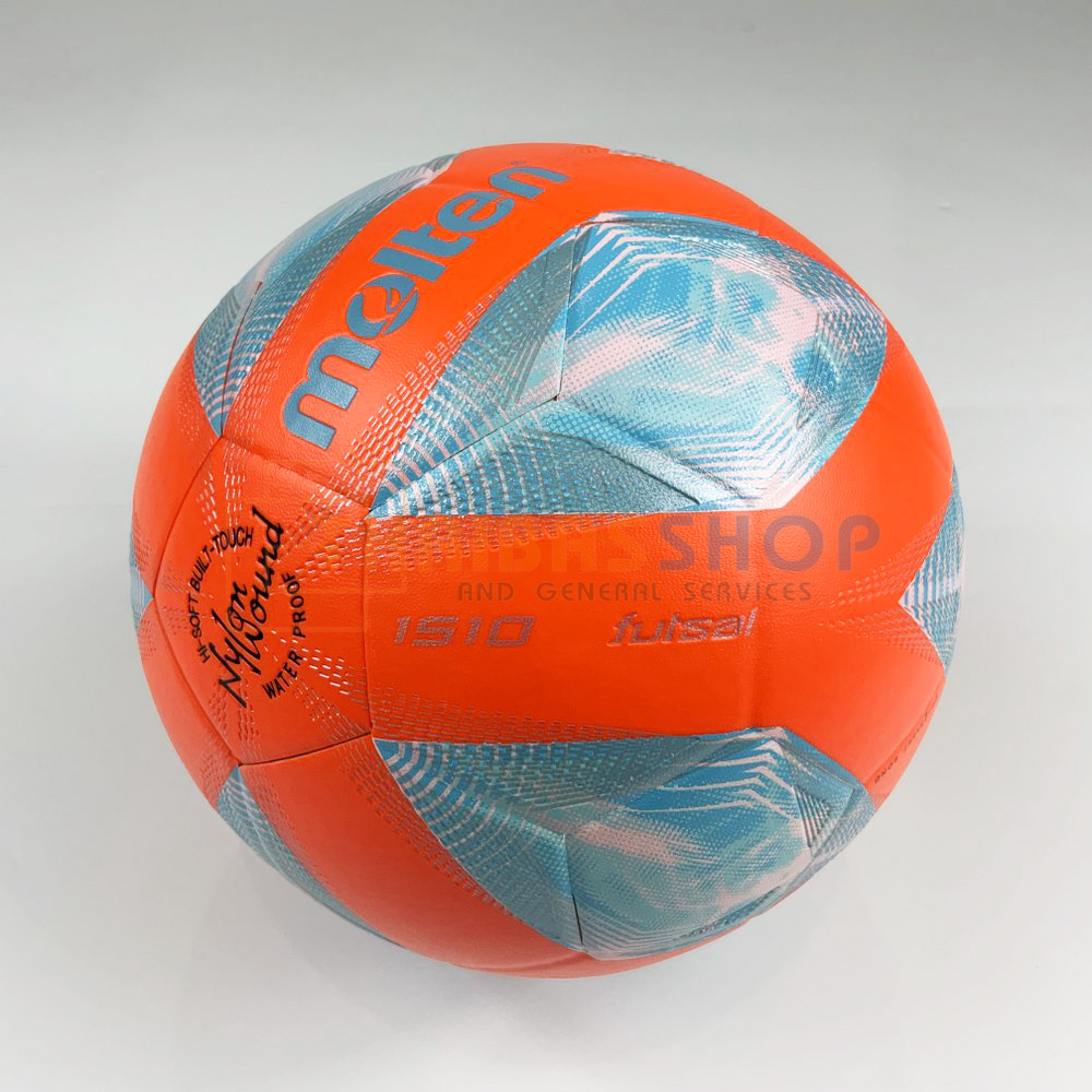 (ของแท้ 100%) ฟุตซอล ลูกฟุตซอล futsal molten F9A1510-OW ขนาดมาตรฐาน ลูกฟุตซอลหนังอัด(pvc) ของแท้ 100% รุ่นใหม่ ทนปูน F9A1510-OW