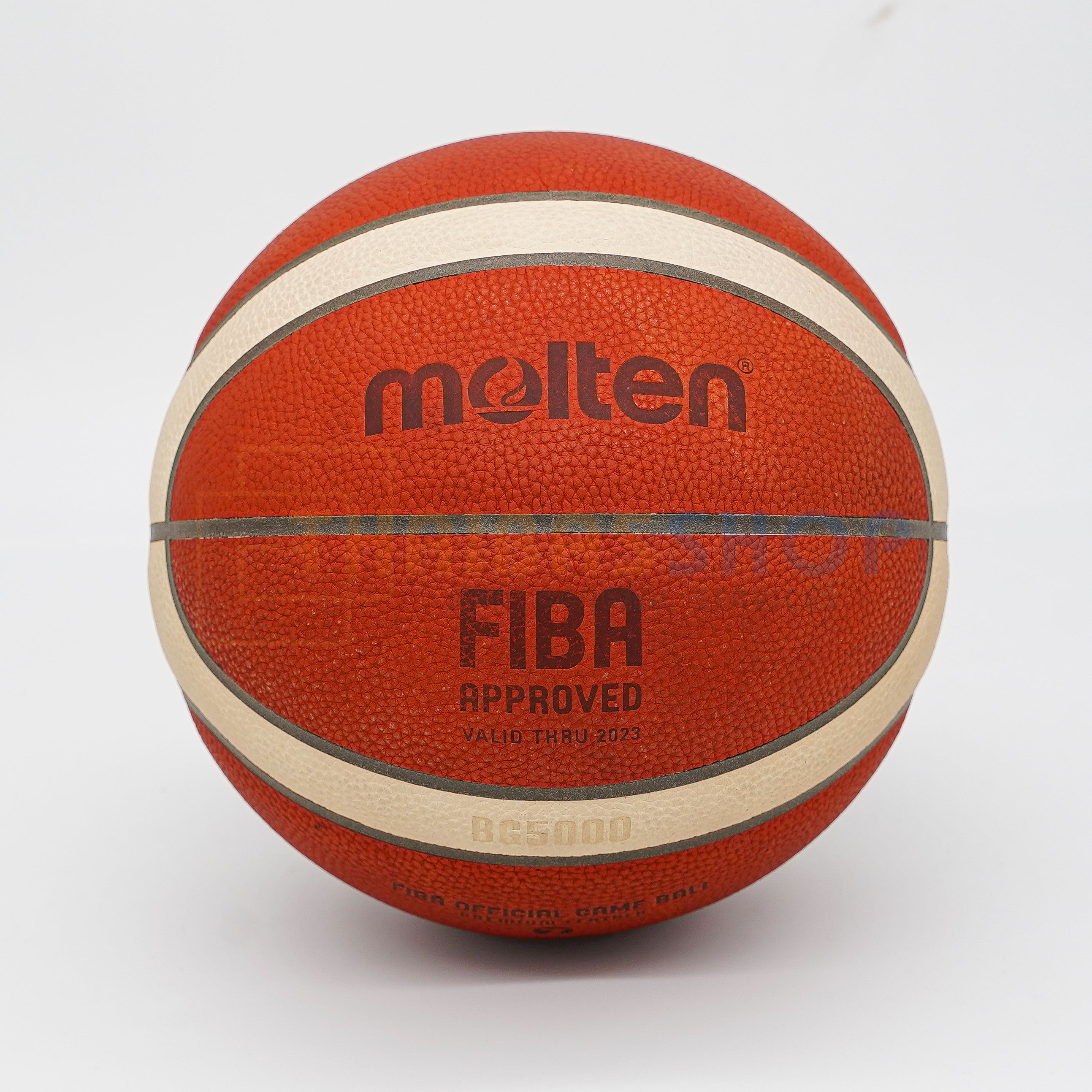 (ของแท้ 100%) ลูกบาส ลูกบาสเกตบอล Molten BG5000 size7 official game ball หนังแท้ ของแท้ มี มอก. Authentic Molten 100%