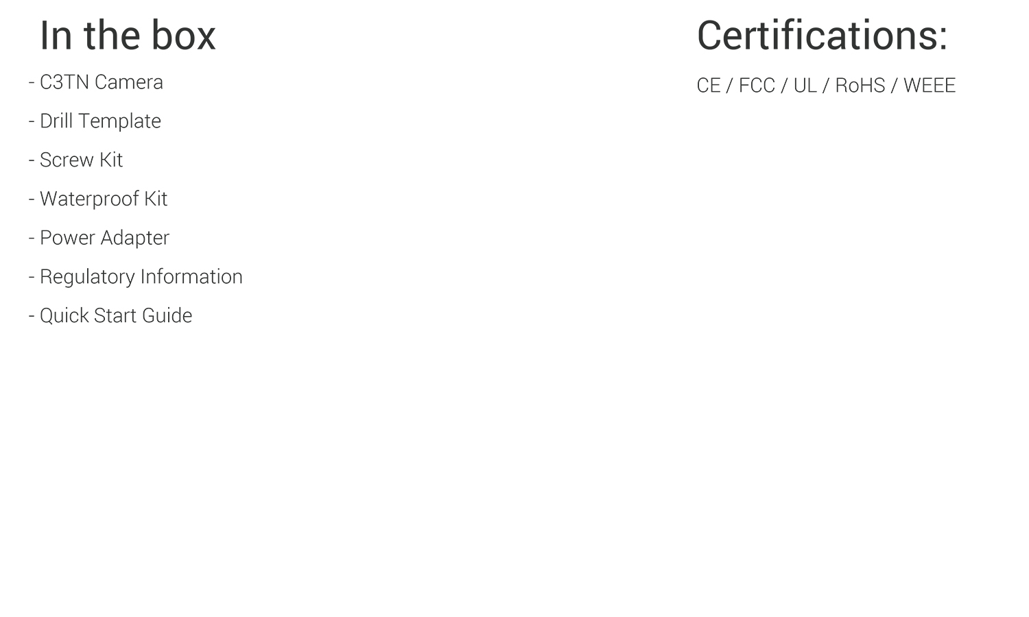 EZVIZ C3TN กล้องวงจรปิดระบบ IP WIFI ความละเอียด 2 MP มีไมค์ในตัว ติดตั้งภายนอกได้ BY BILLIONAIRE SECURETECH EZVIZ C3TN