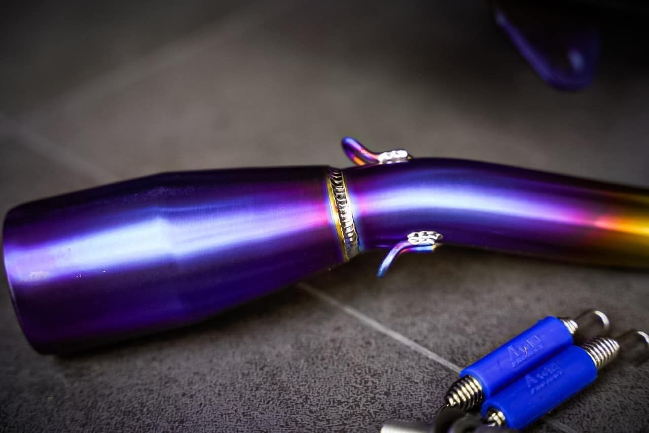 ท่อ Atom project ตรงรุ่น Honda giorno สำหรับรถลูกเดิม มี ม.อ.ก ราคา8500