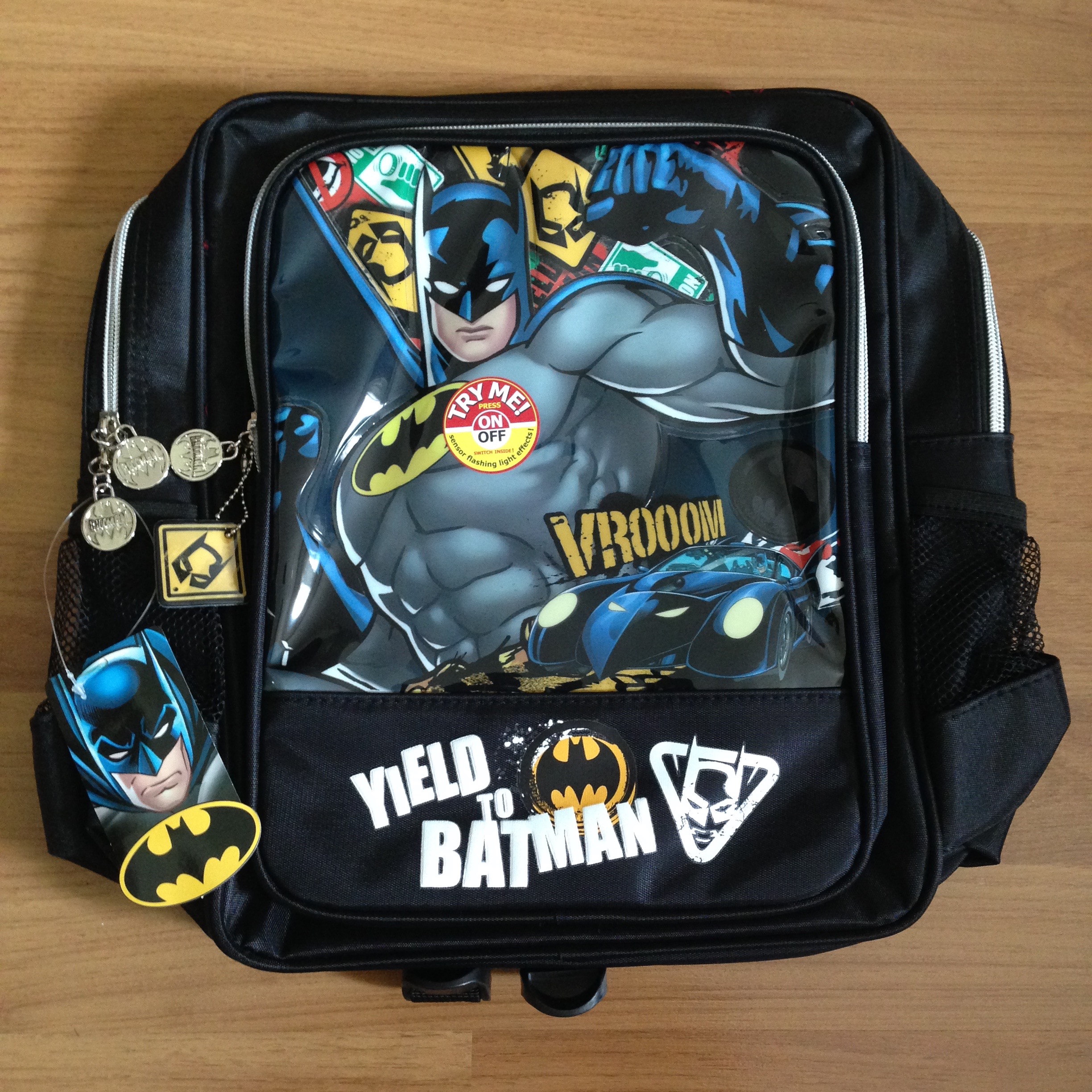กระเป๋าเป้ 13 นิ้ว แบทแมน ซูเปอร์แมน ซุปเปอร์แมน Batman VS Superman Backpack กระเป๋าสะพาย กระเป๋านักเรียน กระเป๋าเด็ก