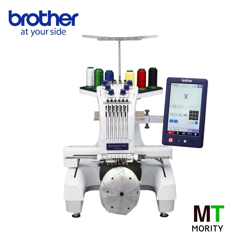 จักรปัก BROTHER รุ่น PR670E - จักรปักคอม หัวเดียว 6 เข็ม