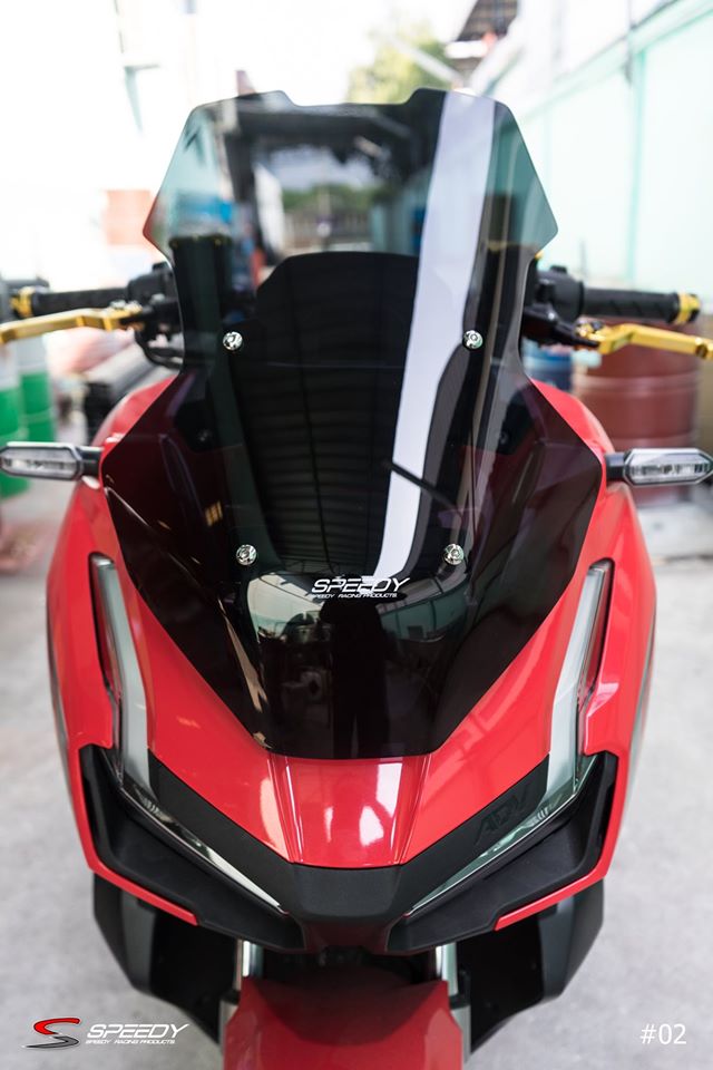 บังไมล์-ชิลล์หน้า SPEEDY ADV-150 #02 สีฟิล์ม