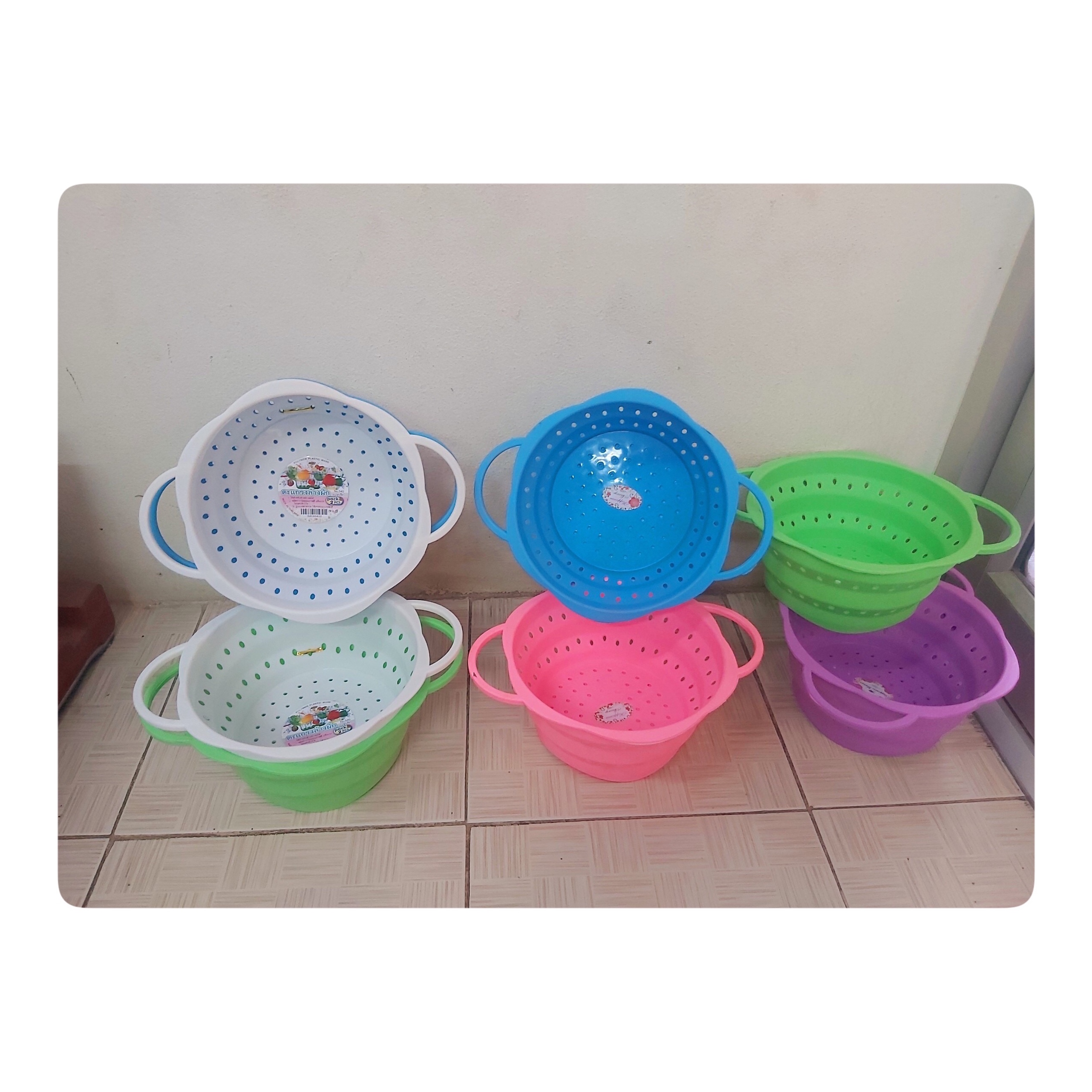 540*1 ตะแกรงล้างผักเล็ก เดี่ยว(PMP)