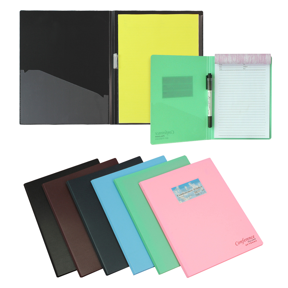 แฟ้มสัมมนา พร้อมสมุดโน้ต Conference Folder