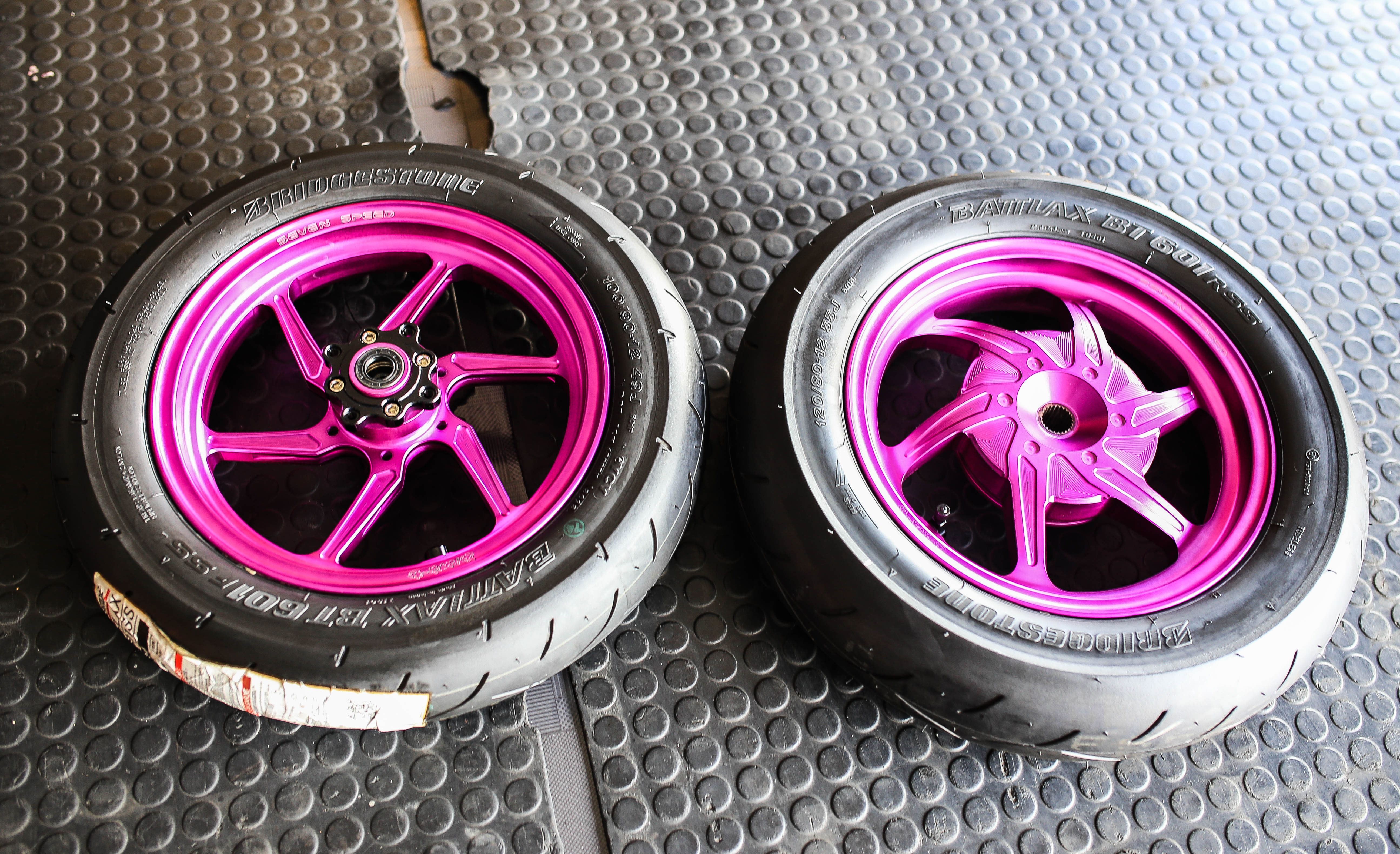 ล้อแม็ก Cnc Seven speed ตรงรุ่น Honda Giorno+