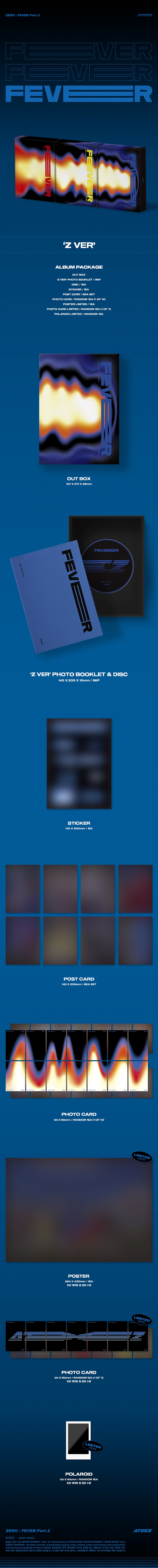 [PRE-ORDER] ATEEZ - 6th Mini Album "ZERO : FEVER PART.2"