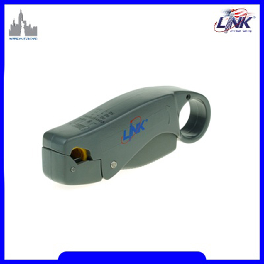 Link UC-8256 STRIPPING TOOL for RG 59, RG 6 of BNC and F-Type Compression Connector คีมปอก BY BILLIONAIRE SECURETECH UC-8256