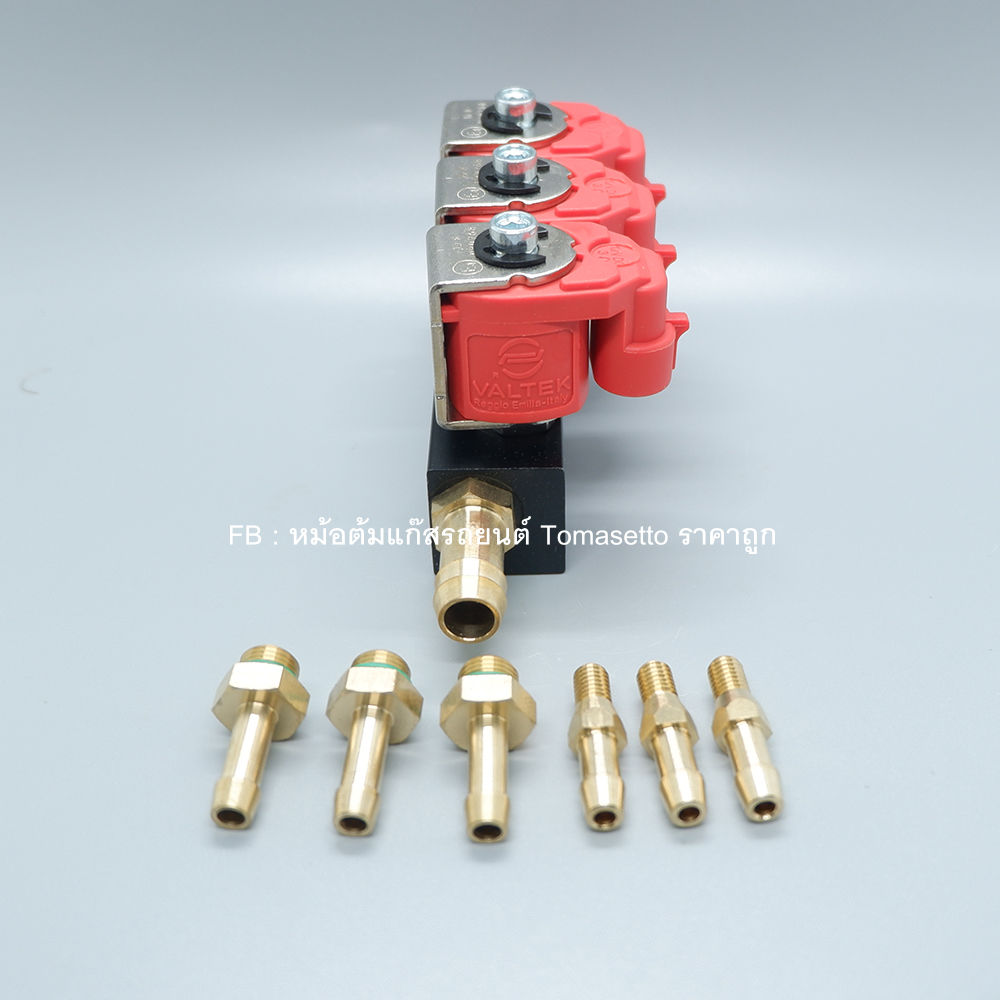 รางหัวฉีด 3 สูบ ยี่ห้อ Valtek 3 โอมห์