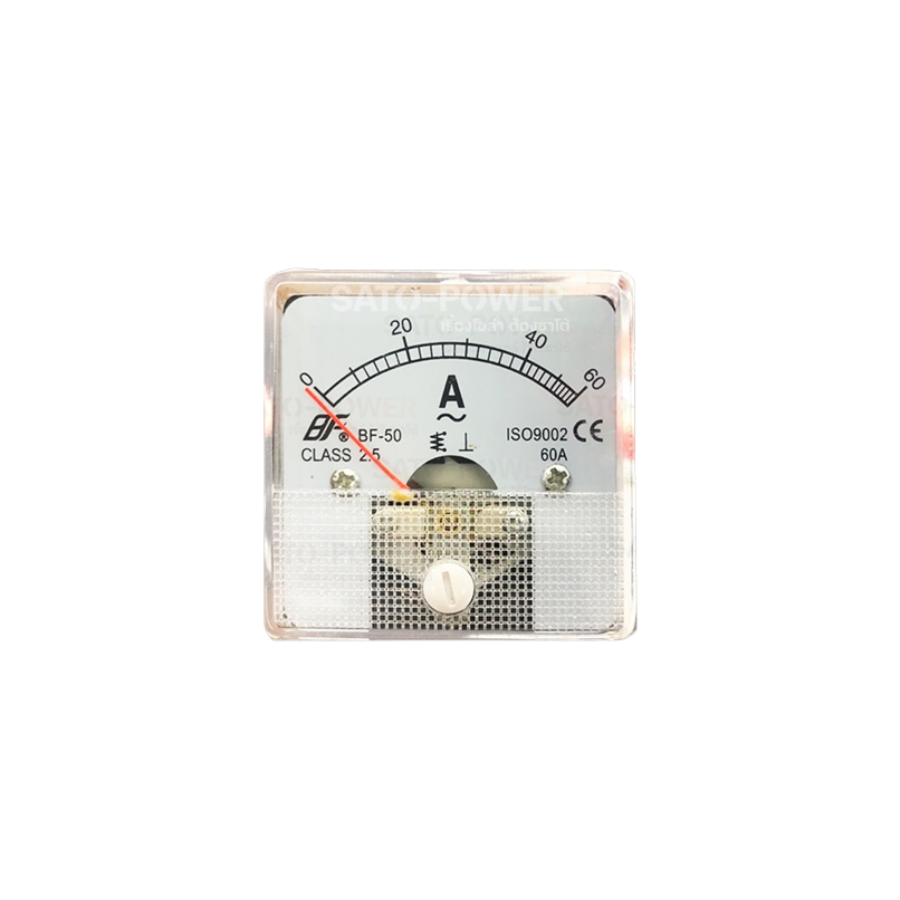 Amp Panel Mete BF50AC-A 40A แอมป์ พาแนลมิเตอร์ 50x50