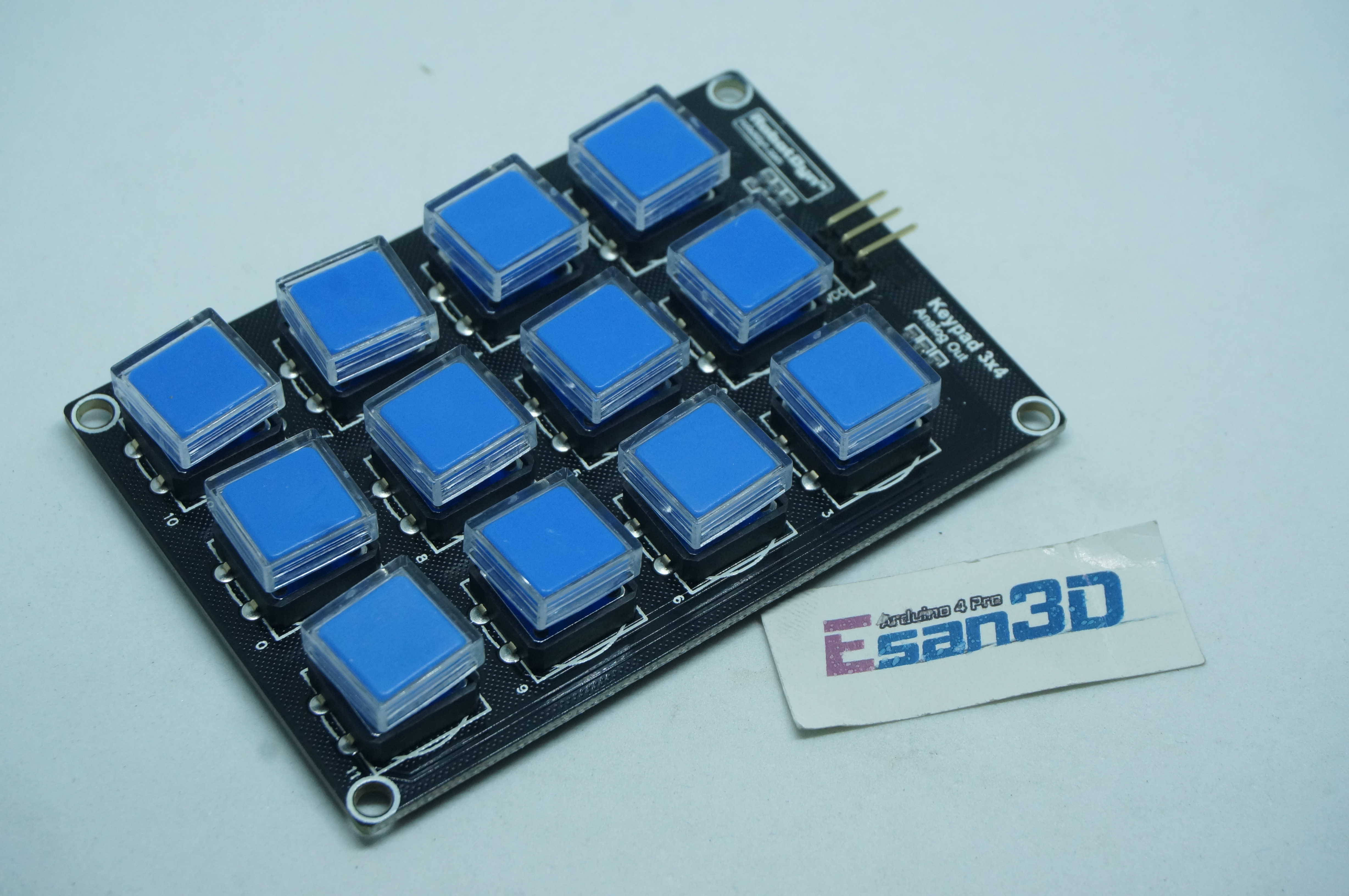 Analog out Keypad 3x4 module