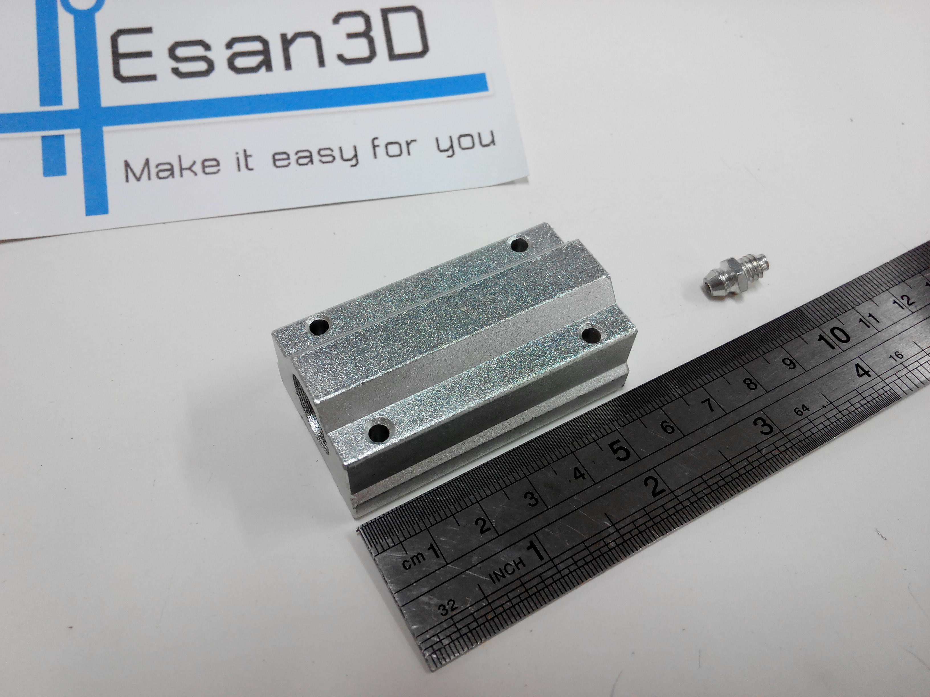 SC8LUU 8 mm Linear ball bearing slide block ตัวยาว 58mm