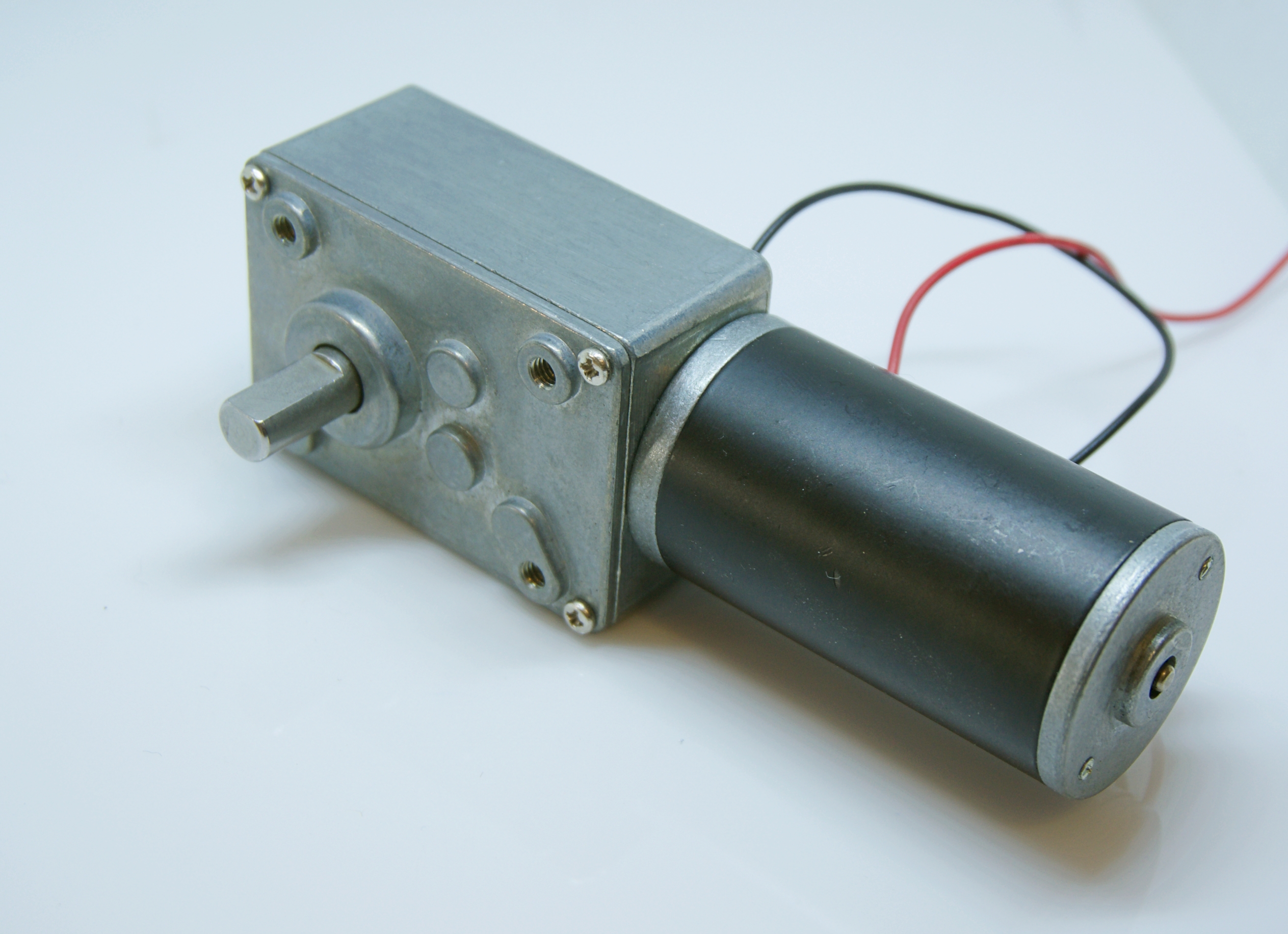 10rpm worm gear dc motor พร้อมฉากยึดมอเตอร์
