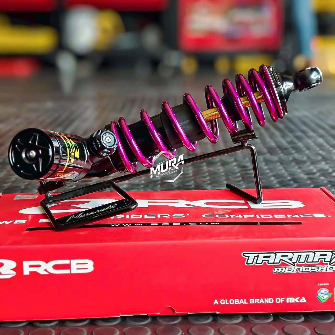 โช้ค RCB ความสูง 320mm. รุ่น Giorno/Lead/GrandFilano/Click125-160/Scoopy i [พร้อมสปริงทำสี]