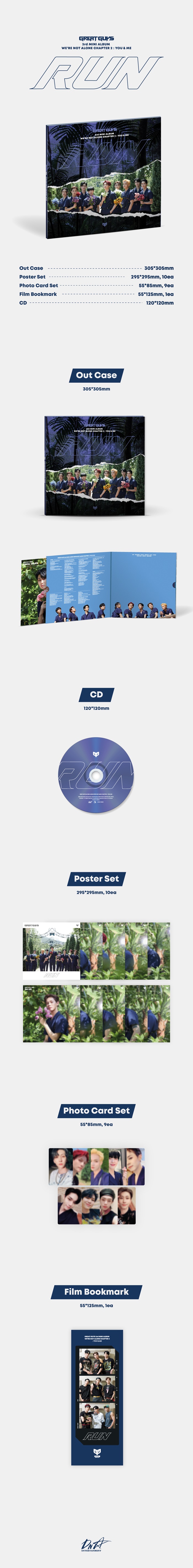 [PRE-ORDER] GreatGuys - 3rd Mini Album "WE'RE NOT ALONE CHAPTER 2 : YOU & ME"