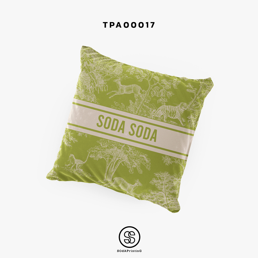 THROW PILLOW FOREST (Green) TPA00017