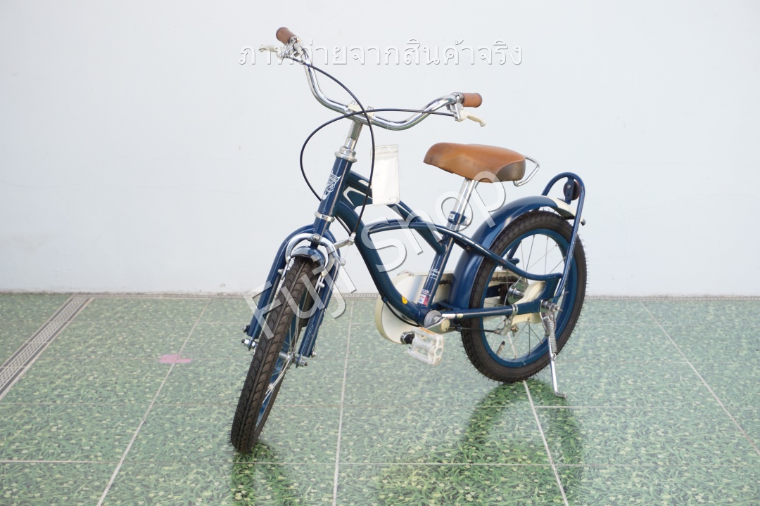 จักรยานเด็กญี่ปุ่น - ล้อ 16 นิ้ว - ไม่มีเกียร์ - สีน้ำเงิน [จักรยานมือสอง]