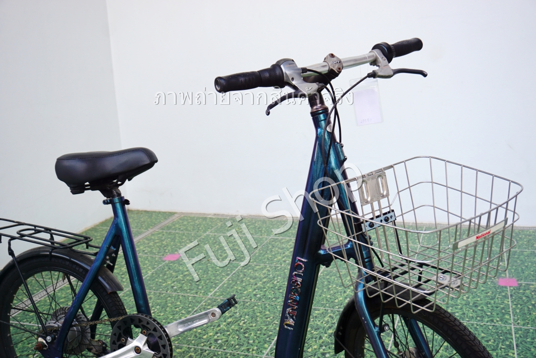 จักรยานญี่ปุ่น - ล้อ 20 นิ้ว - มีเกียร์ - อลูมิเนียม - Louis Garneau - สีน้ำเงิน [จักรยานมือสอง]