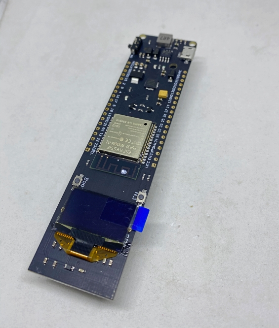 ESP32 0.96'' OLED Display with 18650 Lithium Battery holder