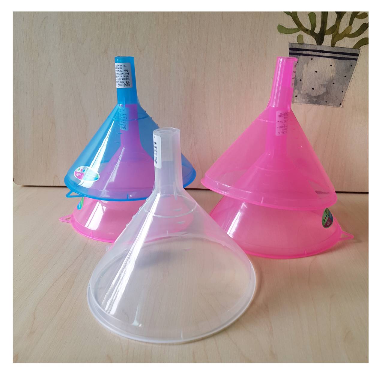 กรวยใส 15 ซม. (PMP)