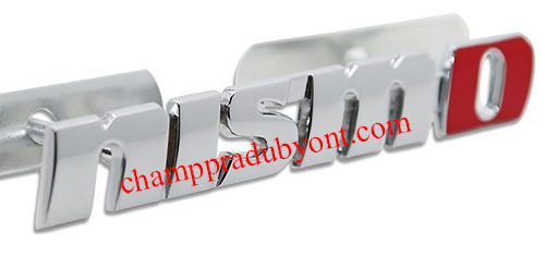 โลโก้ติดหน้ากระจังลาย NISMO NISSAN SUNNY NEO 01-06