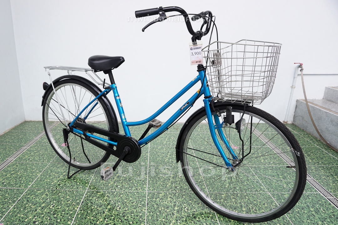 จักรยานแม่บ้านญี่ปุ่น - ล้อ 26 นิ้ว - ไม่มีเกียร์ - Affiche - สีน้ำเงิน [จักรยานมือสอง]