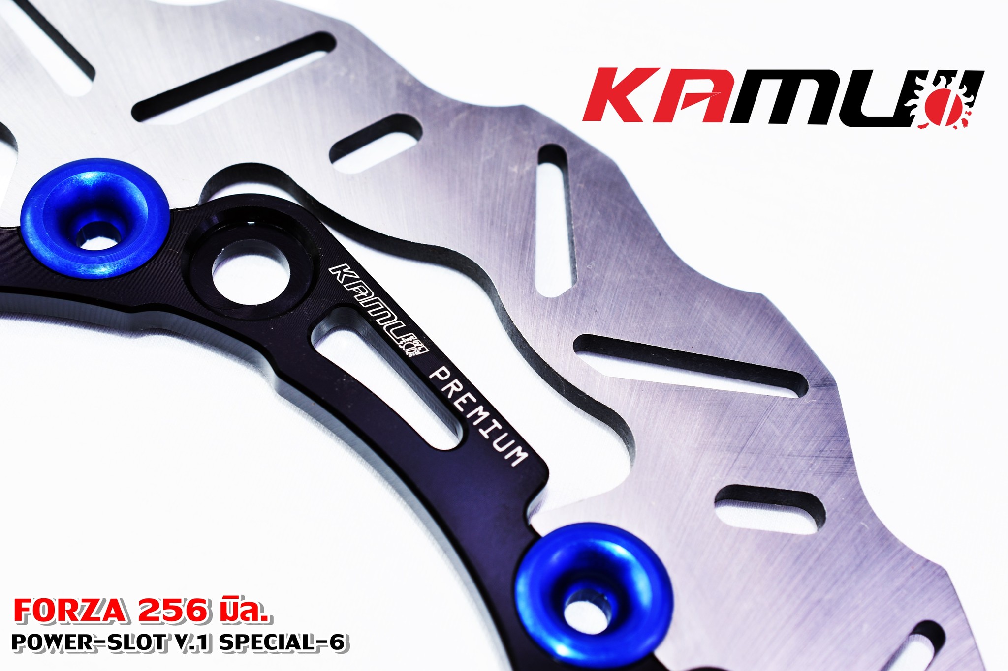จานดิสก์หน้า ADV 350 / Forza 300-350 ขนาดเดิม 256 มิล. POWER-Slot V.1 Special-6