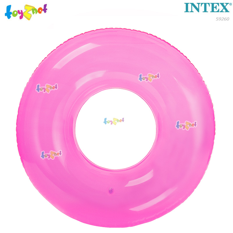 Intex Transparent Tube 30in (76 cm.) clear pink no.59260