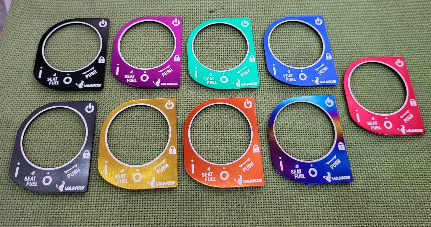 ครอบกุญเเจ VAMOS FORZA 300-350มี 2 แบบ - อลูมิเนียม 140.ไทเทเนียมแท้210