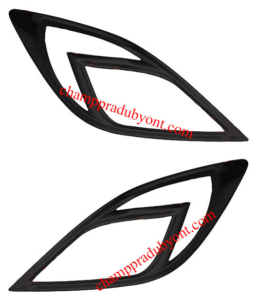 ครอบไฟหน้า MAZDA BT-50 PRO 12-15 ดำ