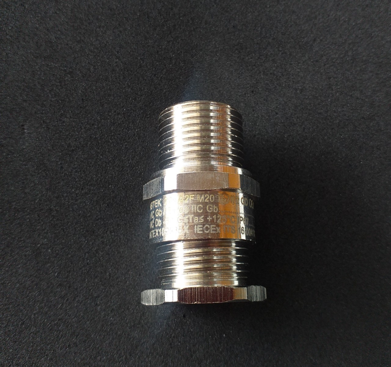 CABTEK ''20S-A2F-M20'' non armour cable gland, OD.6.10-11.70 mm