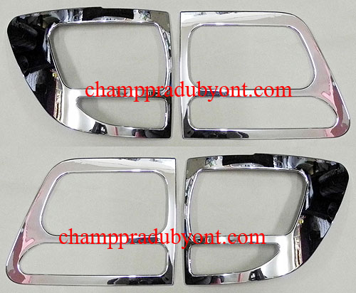 ครอบไฟท้ายโครเมี่ยม TOYOTA FORTUNER 05-08