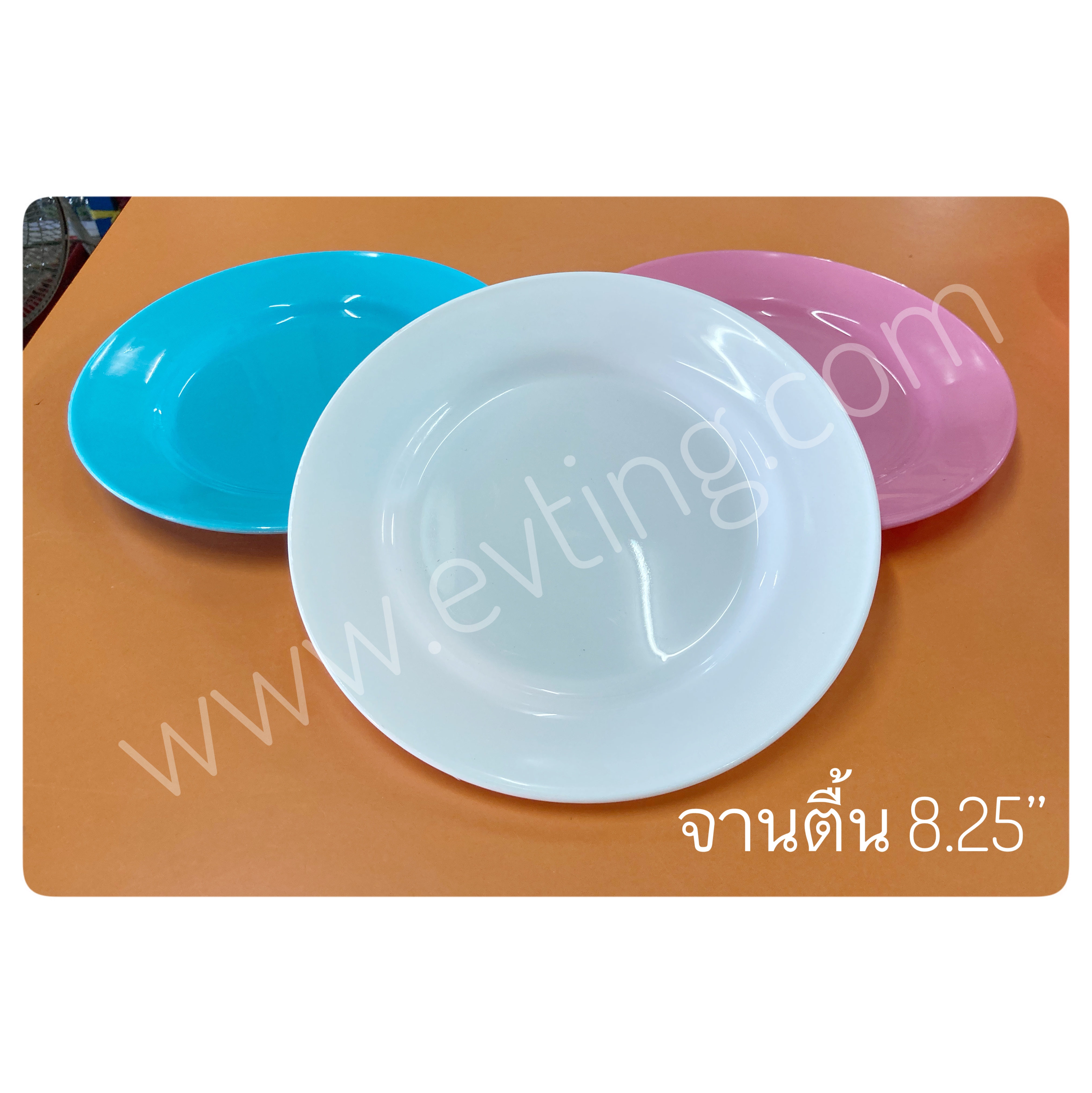 จานตื้น 8.25” No.519-8.25
