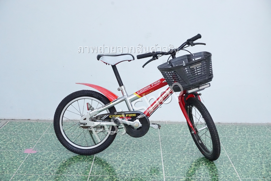 จักรยานเด็กญี่ปุ่น - ล้อ 16 นิ้ว - ไม่มีเกียร์ - Bridgestone - สีแดง [จักรยานมือสอง]