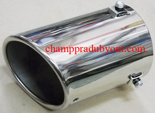 ครอบปลายท่อไอเสียสแตนเลส MITSUBISHI TRITON 15-16