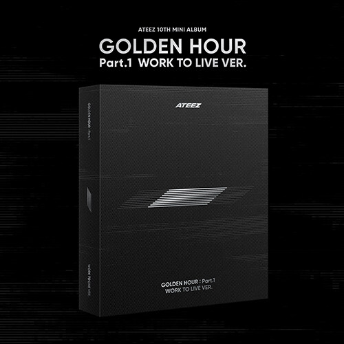[PRE-ORDER] ATEEZ - 10th Mini Album "GOLDEN HOUR : Part.1" (WORK TO LIVE ver.)
