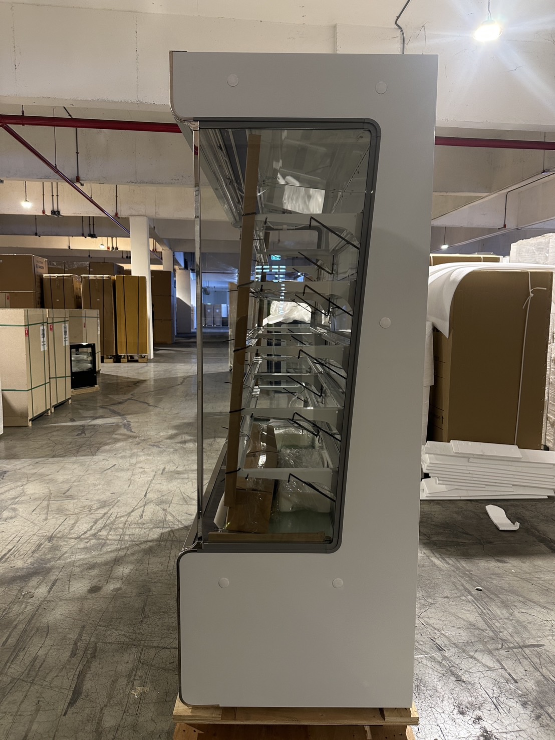 ตู้แช่เครืองดื่ม ตู้เปิด Sanden intercool SSD-1810 แบบเดียว 7-11