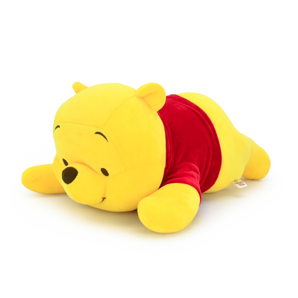 Disney ลิขสิทธิ์แท้ ตุ๊กตา หมีพูห์ รุ่น หมอบ นุ่มนิ่ม Pooh Winnie The Pooh Plush Doll Toy