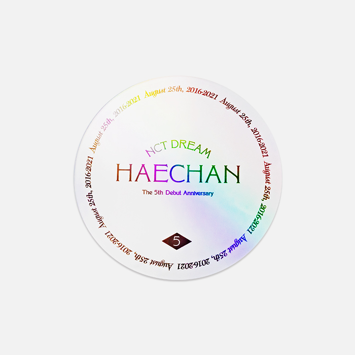 [PRE-ORDER] NCT DREAM - 5th ANNIVERSARY "Memory Aurora Glass SET"