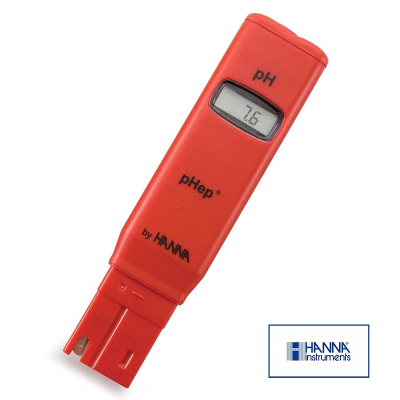 pHep pH Tester เครื่องวัด pH ดิจิตอล ยี่ห้อ Hanna [USA] รุ่น HI98107