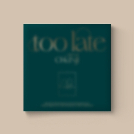 [PRE-ORDER] CHUNJI - 1st Single Album "too late"