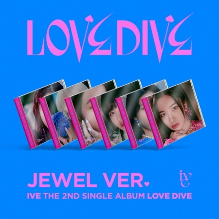 [PRE-ORDER] IVE - 2nd Single Album "LOVE DIVE" (Jewel Ver.) (Limited Edition)