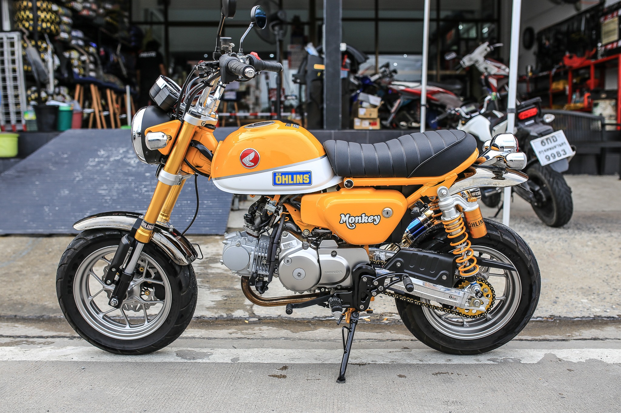 Gcraft เบาะแต่ง จีคราฟท์ MONKEY [สินค้าแท้] ราคา3990