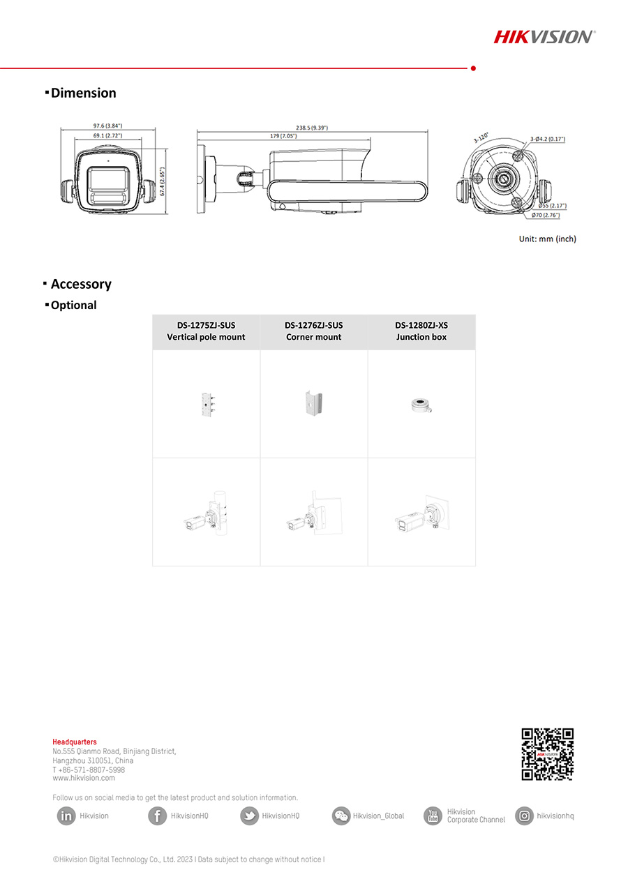 HIKVISION DS-2CD1043G2-LIDUF/4G/SL กล้องวงจรปิด 4G ใส่ซิม 4MP Smart Hybrid Light Colorvu มีไมค์และลำโพงในตัว BY BILLIONAIRE SECURETECH DS-2CD1043G2-LIDUF/4G/SL