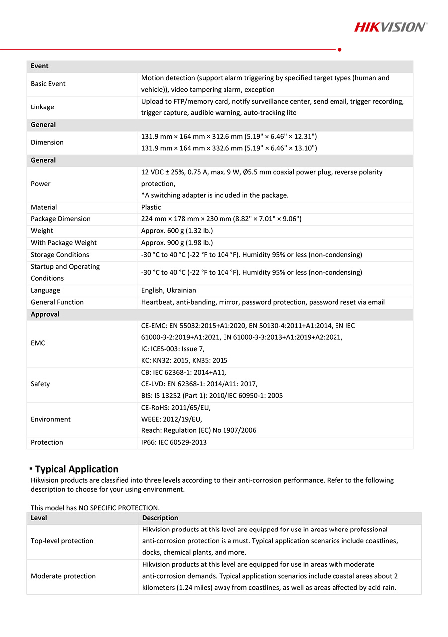 HIKVISION DS-2DE2C200MWG-4G กล้องวงจรปิด 4G ใส่ซิม 2MP Smart Hybrid Light Colorvu มีไมค์และลำโพงในตัว PAN/TILT ได้ BY BILLIONAIRE SECURETECH DS-2DE2C200MWG-4G
