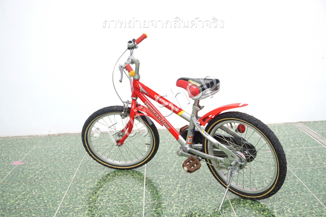 จักรยานเด็กญี่ปุ่น- ล้อ 18 นิ้ว - ไม่มีเกียร์ - Bridgestone - สีแดง [จักรยานมือสอง]
