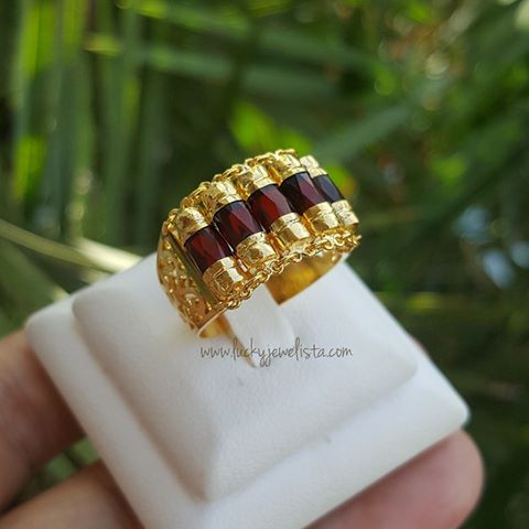 แหวนพลอยโกเมนจันทบุรี 1