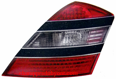 ไฟท้าย BENZ S-CLASS W221 06-11 SMOKE แดง LED (ทรง AMG)