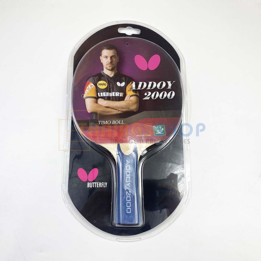 (ของแท้ 100%) Butterfly ไม้ปิงปอง รุ่น Addoy 2000 ซีรี่ย์ - Butterfly Tabletennis